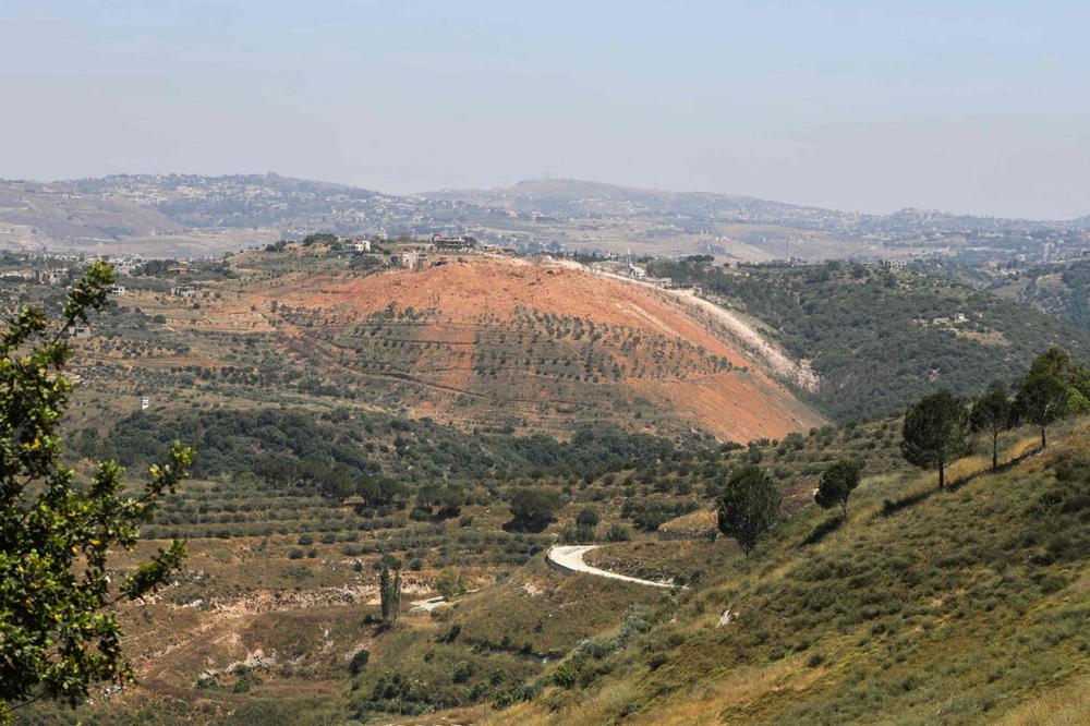 Le village de Ghandouriyeh, dans le sud du Liban, le 16 juin 2026. - KAWNAT HAJU/AFP