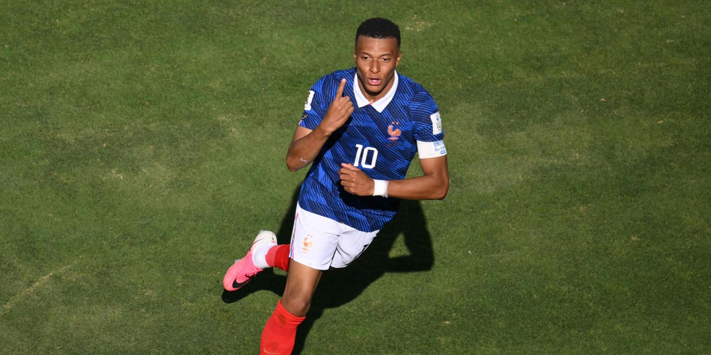 Mbappé devient meilleur buteur de l'histoire des Bleus à 27 ans