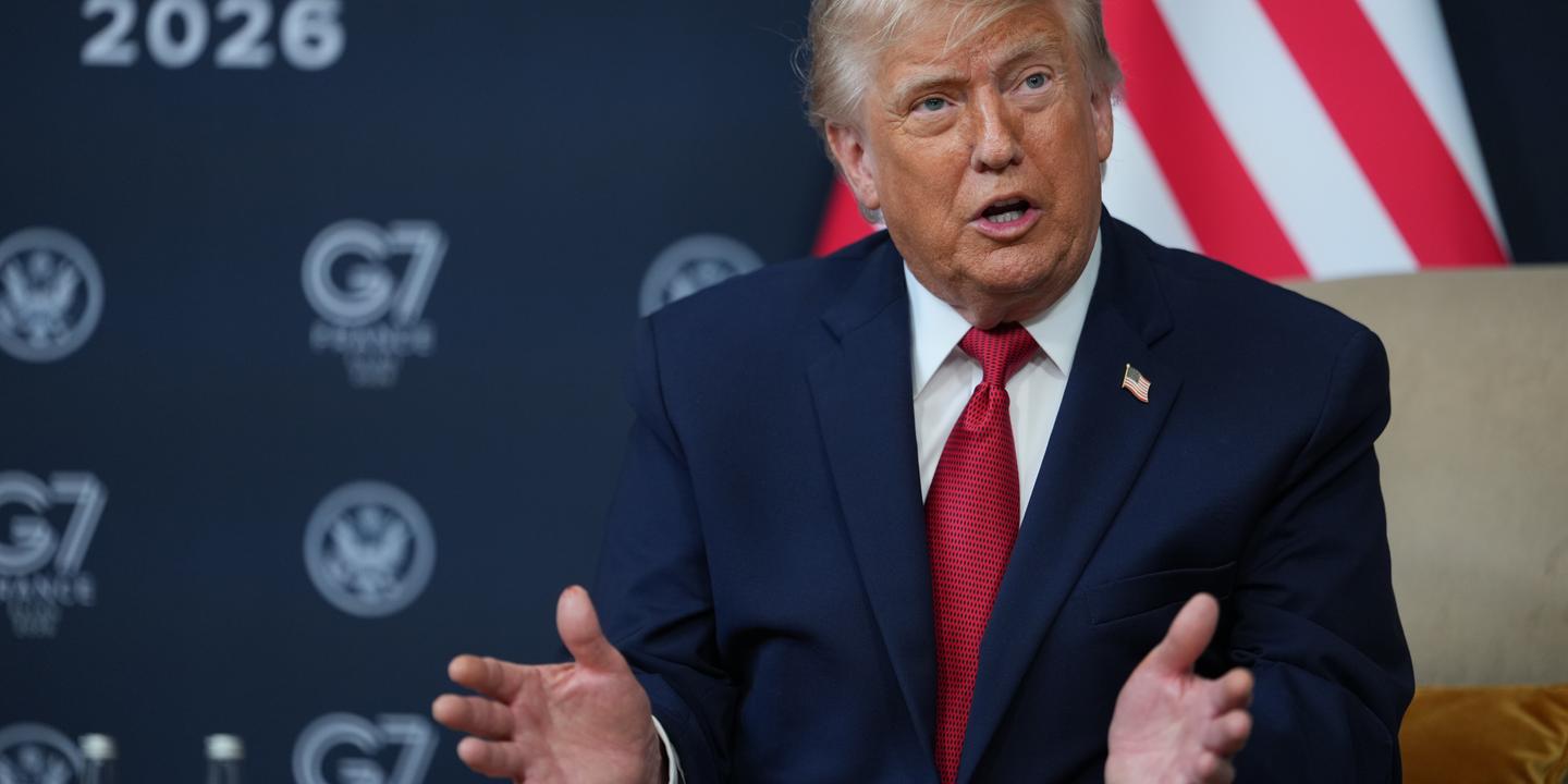 « C’est moi le patron », lance Donald Trump en arrivant à une réunion du G7, à Evian