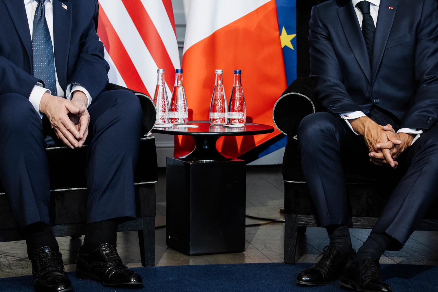 Behind the scenes of Emmanuel Macron's last G7, as told by photographer Kamil Zihnioglu