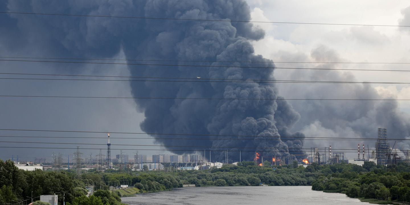 Guerre en Ukraine : explosion d'une raffinerie près de Moscou après une attaque ukrainienne