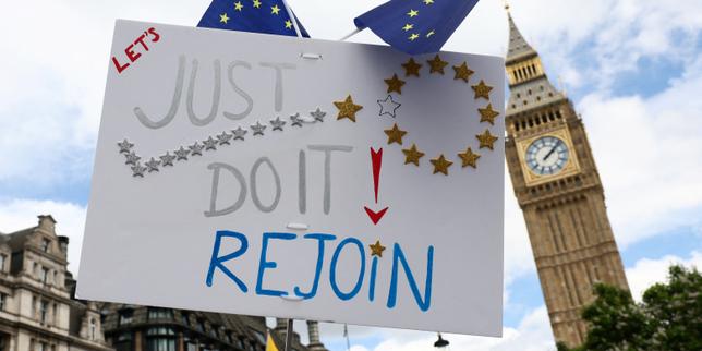 Macron says 'welcome back' after Burnham floats UK return to EU