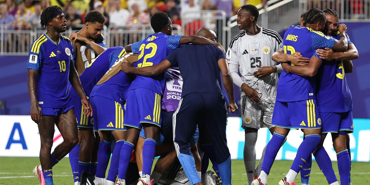 Le roi des Pays-Bas célèbre le nul du Curaçao en Coupe du monde