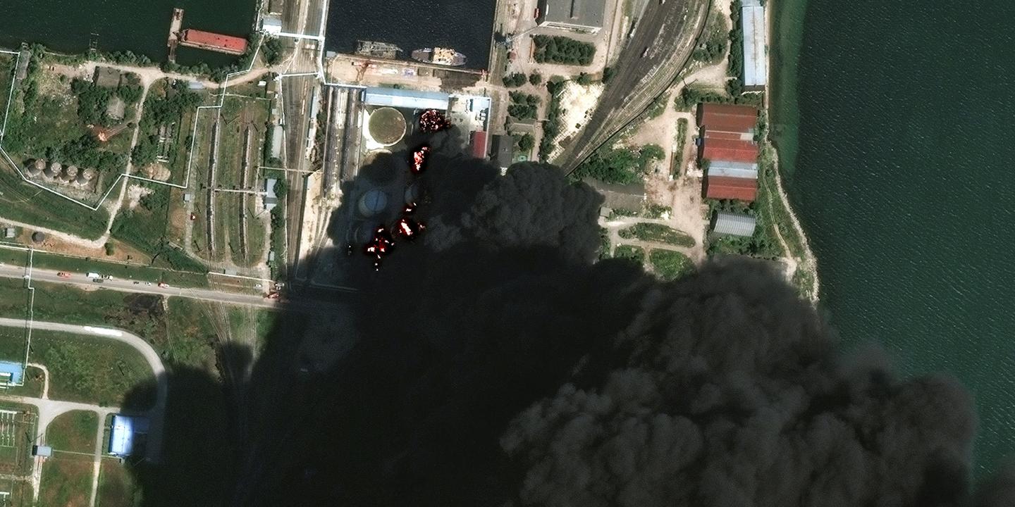 Ukraine étrangle logistiquement la Crimée occupée par la Russie
