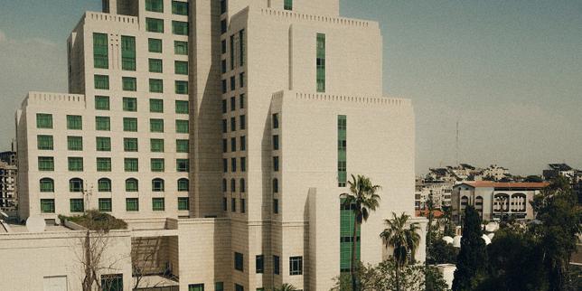 Damascus' Four Seasons hotel serves as a hub for power figures