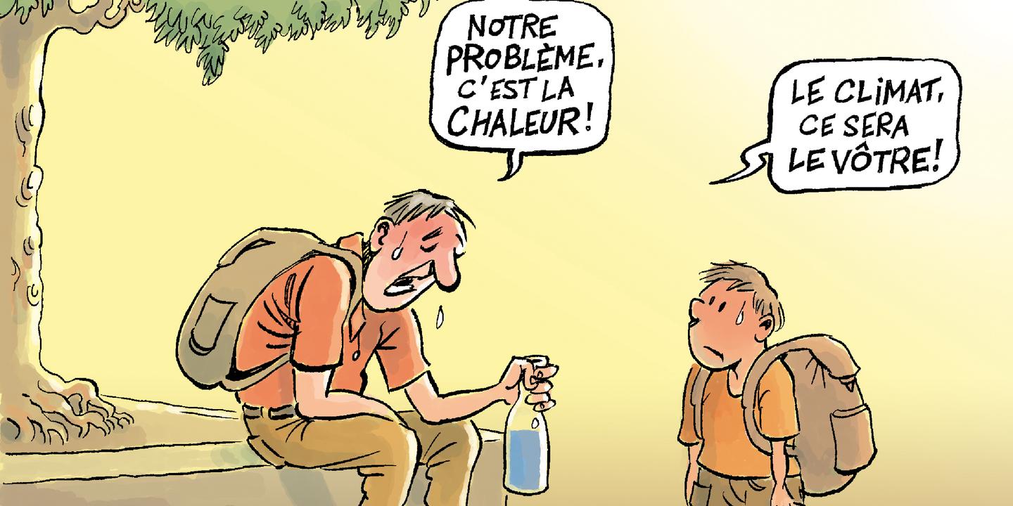 Chappatte croque la résistance ukrainienne face à la guerre