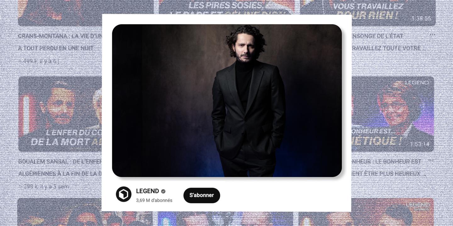 Guillaume Pley, visage du média Legend : trash et interviews complaisantes
