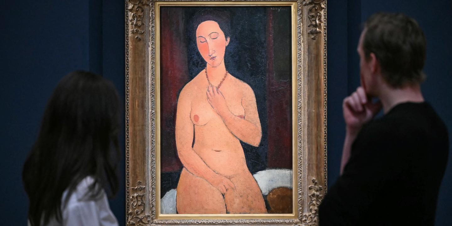 Record européen : un Modigliani vendu 56 millions d'euros