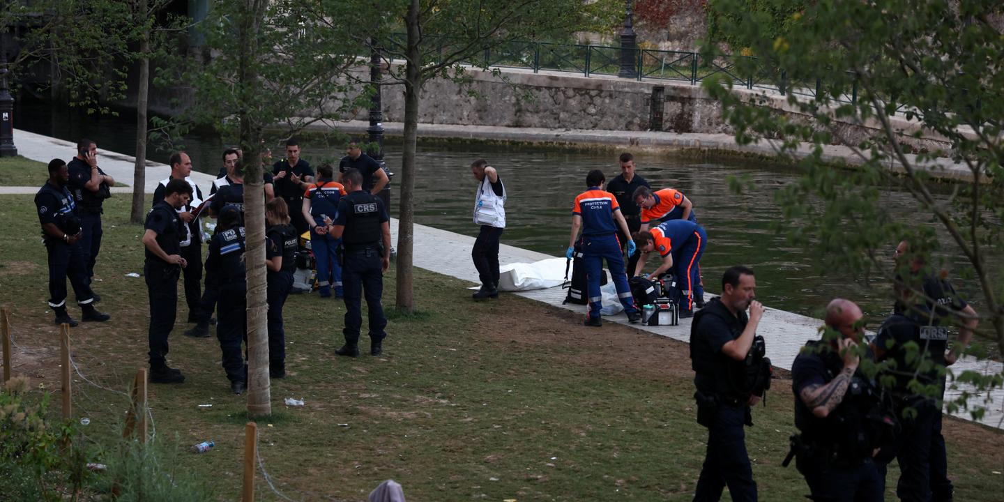 Corps d'un homme repêché dans le canal Saint-Martin à Paris