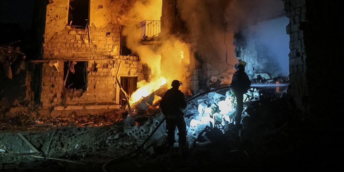 Guerre en Ukraine : frappes russes nocturnes sur trois régions