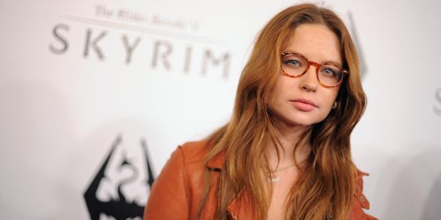 L’actrice américaine Daveigh Chase à Los Angeles (Californie), le 8&nbsp;novembre 2011.