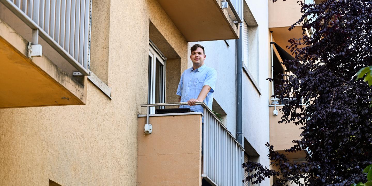 « Je suis chez moi » : Maksym, réfugié ukrainien, raconte son logement à Strasbourg