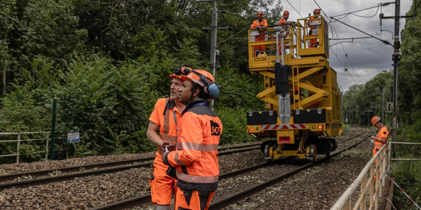 Course contre la montre pour rétablir la ligne J du Transilien après les orages