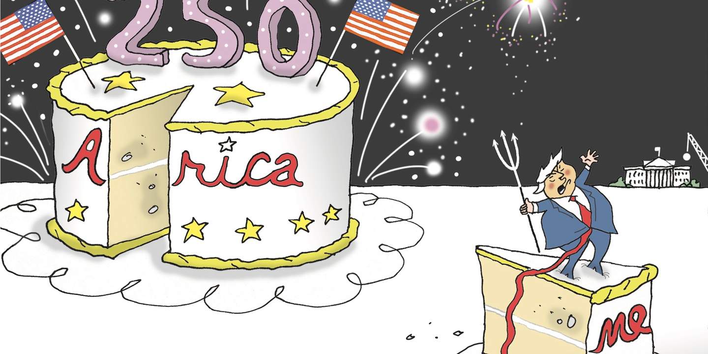 Anniversaire des États-Unis ou de Trump : une confusion célébrée