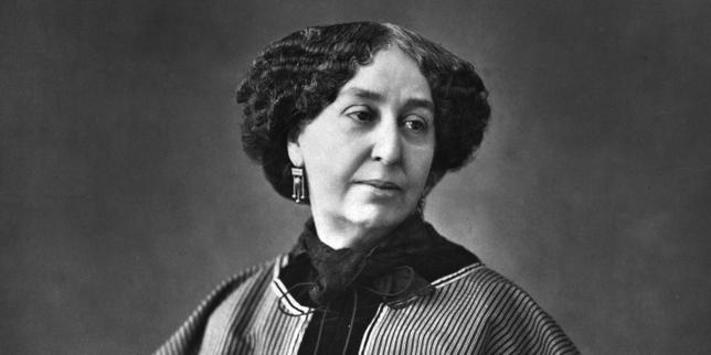 George Sand, en 1864.