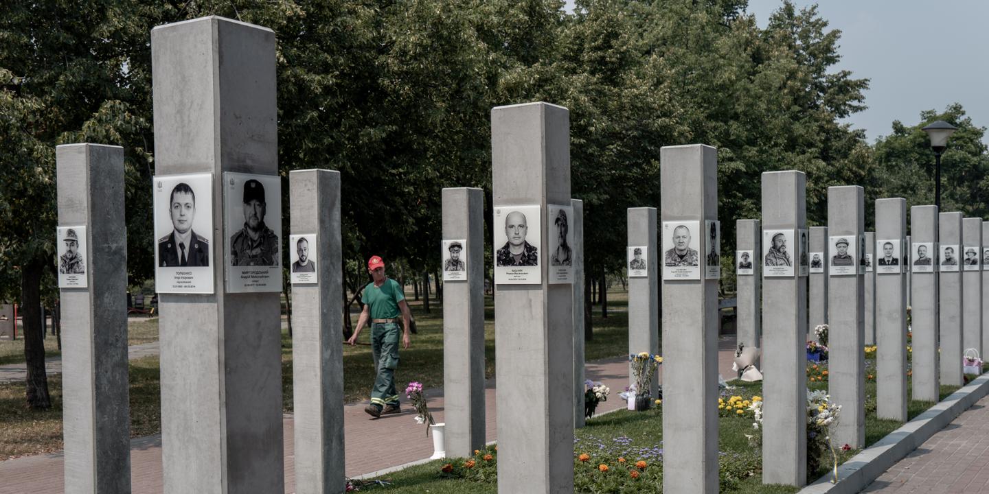 À Kiev, l'Allée des Héros déçoit les familles des soldats