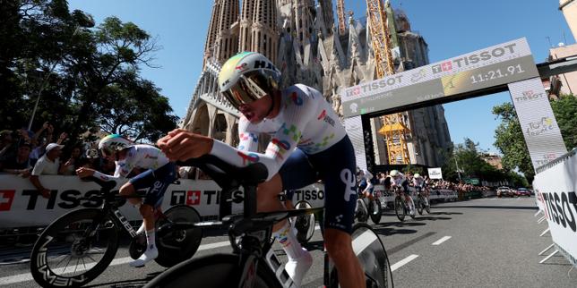 EN DIRECT, Tour de France : le champion de France Romain Grégoire et la Groupama-FDJ United pour l’instant en tête à Barcelone