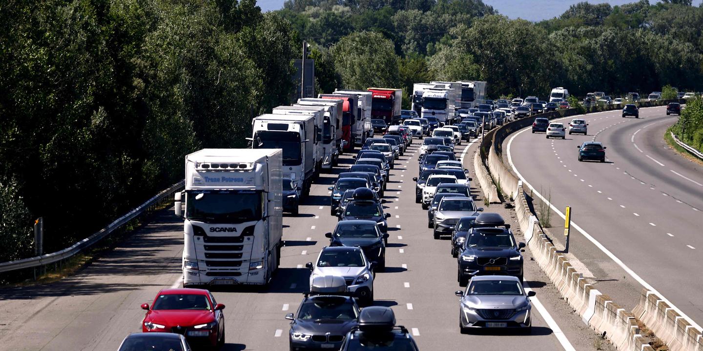Bouchons records : 900 km cumulés ce samedi, journée noire et canicule