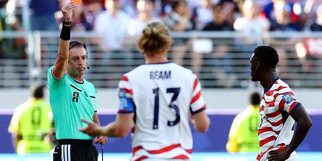 FIFA overturns US star striker Balogun's red card after Trump calls Infantino