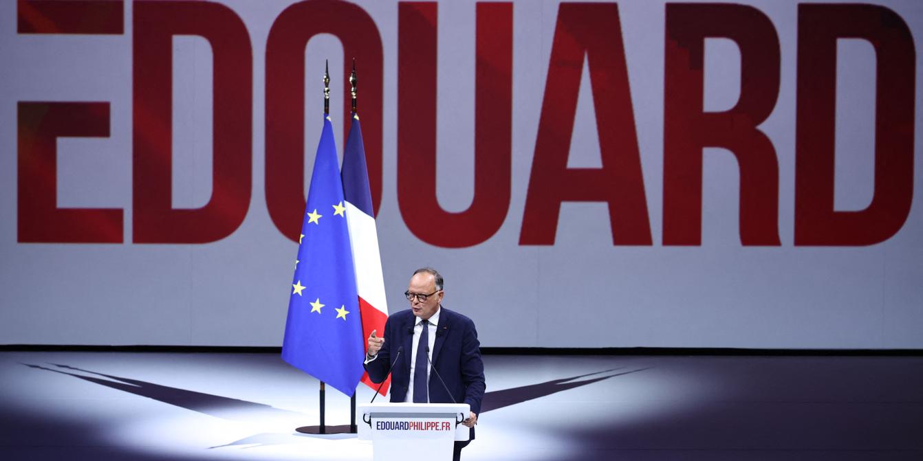En meeting, Edouard Philippe dessine les grands axes de son projet de droite modérée pour un « redressement français »