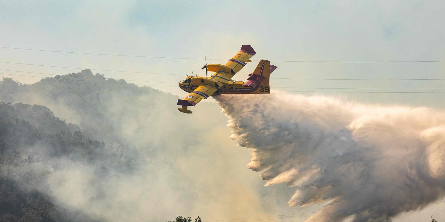 Incendies dans les Pyrénées-Orientales : des pilotes européens en renfort
