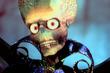 Un Martien dans « Mars Attacks ! », de Tim Burton (Etats-Unis, 1996).