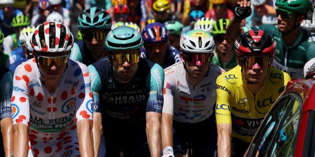 EN DIRECT, Tour de France : les coureurs entament l’ascension de la Côte de Saint Feliu de Codines, première difficulté de la troisième étape