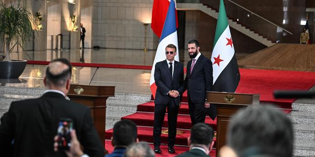 A Damas, Emmanuel Macron fait part de sa « conviction que s’ouvre une nouvelle ère en Syrie »