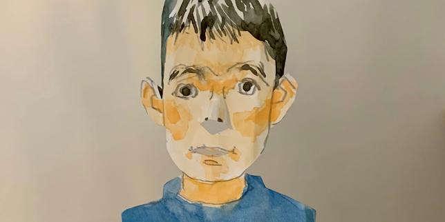 Autoportrait de Daisuke Igarashi.