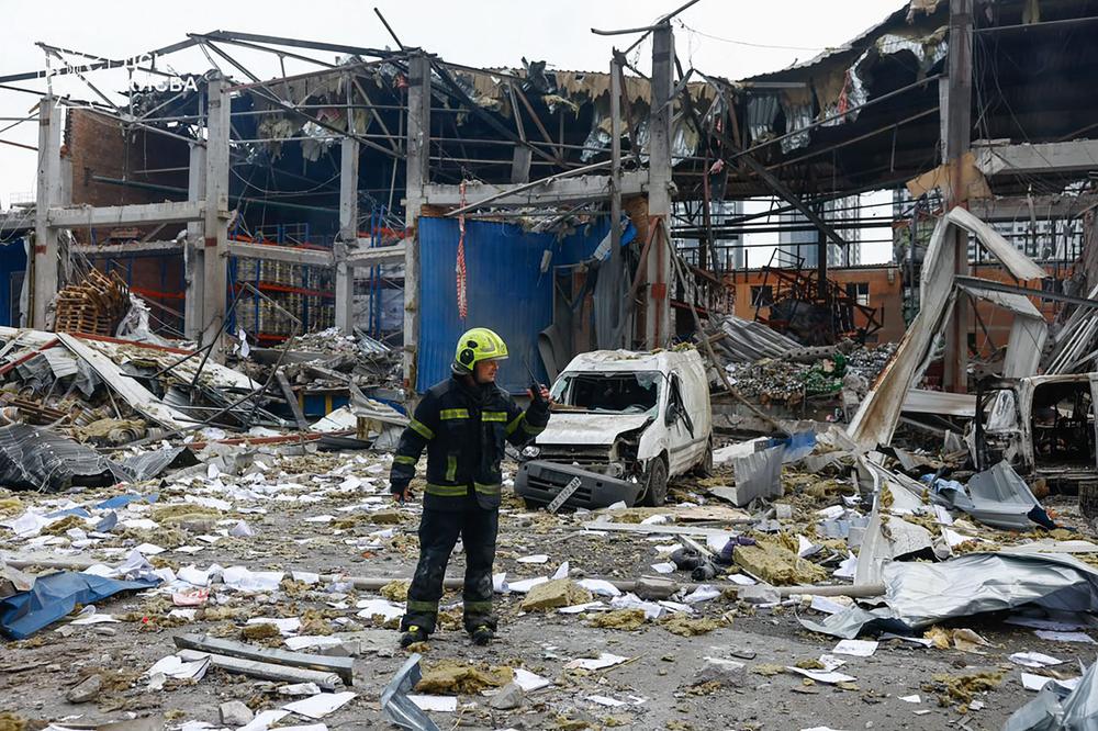 A Kiev, le 8 juillet 2026. - SERVICE D’ETAT POUR LES SITUATIONS D’URGENCE DE L’UKRAINE VIA AFP