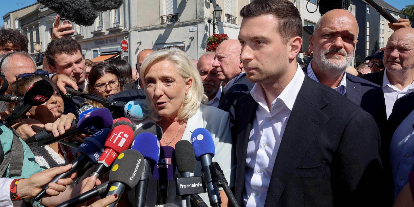 Marine Le Pen condamnée en appel: Bardella se réjouit et lance la campagne dans la Sarthe
