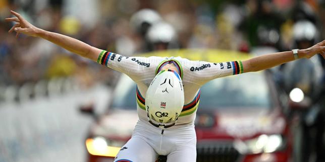 Tour de France: Pogacar reclaims yellow jersey with stage 6 win
