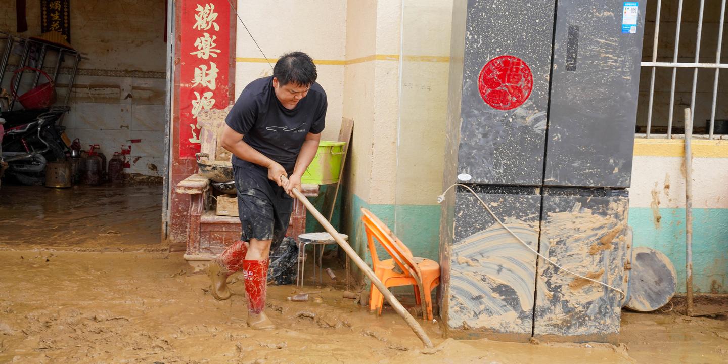 Inondations en Chine : 39 morts dans le Guangxi, le typhon Bavi menace l'Est