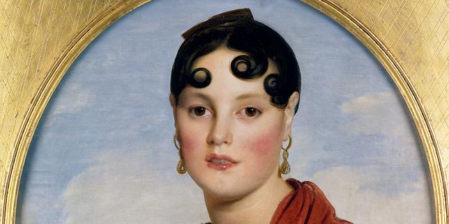 « La Belle Zélie » (dit « Madame Aymon »), de Jean-Auguste-Dominique Ingres, 1806. 