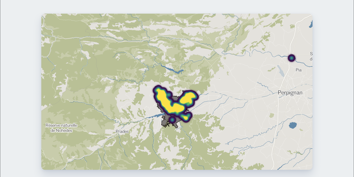 Visualisez l'étendue des incendies en France en cartes et graphiques