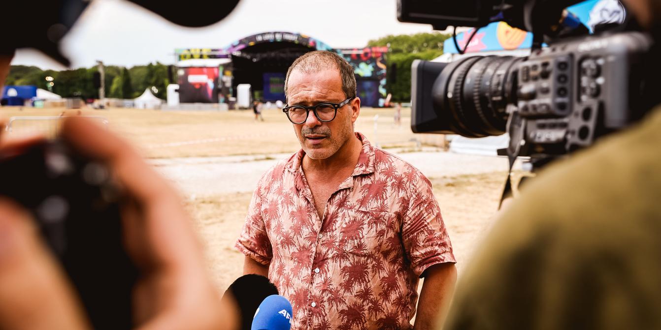 Un festival de musique en plein air confronté aux risques climatiques