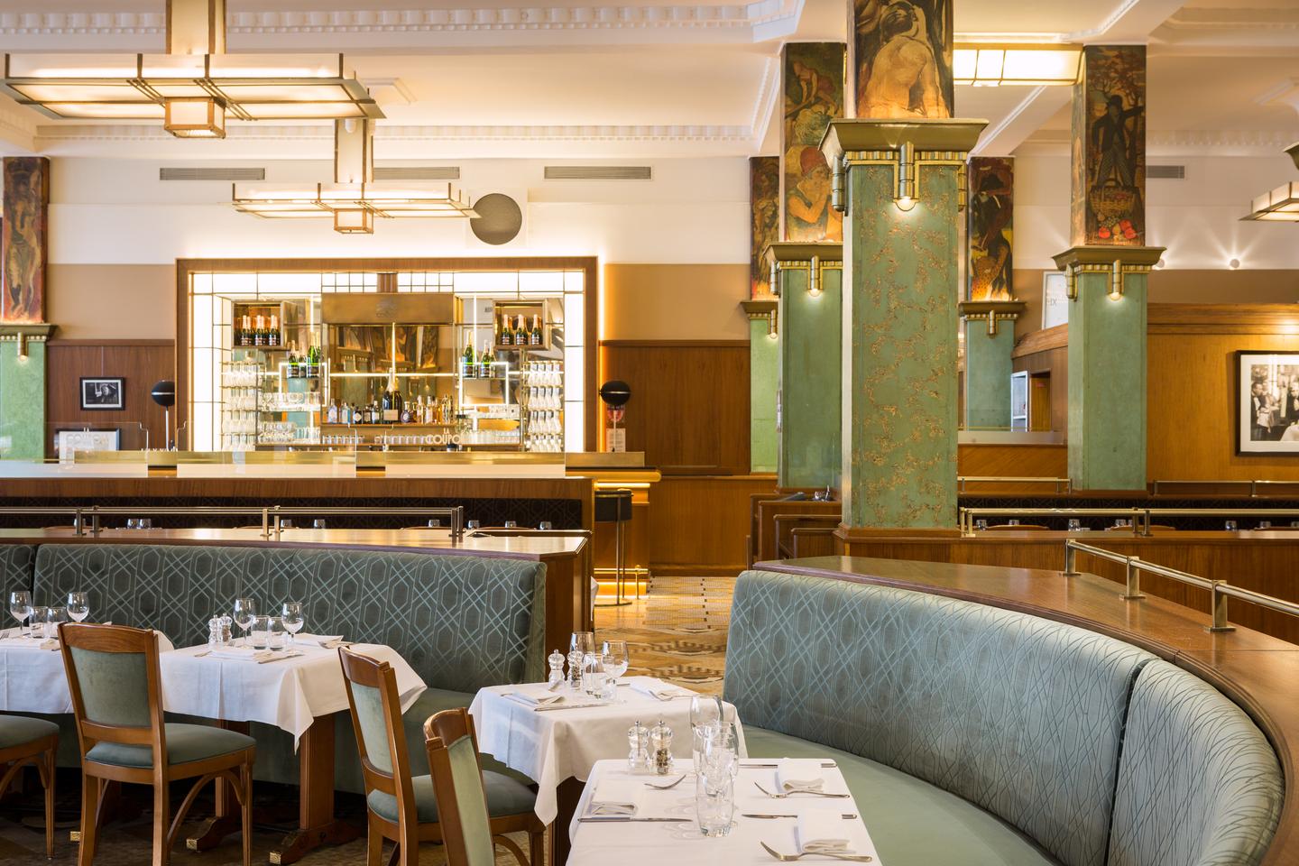Paris's legendary La Coupole brasserie, where dining meets drama