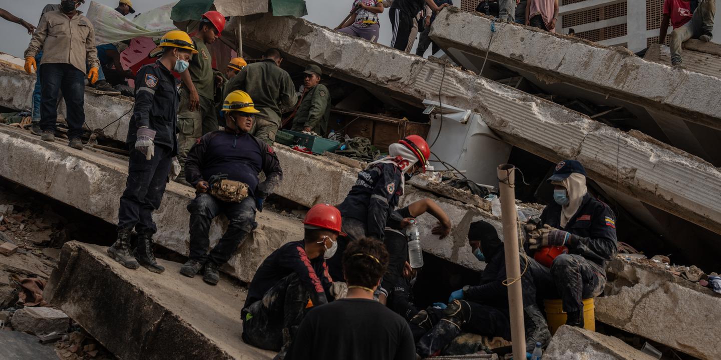 Venezuela : le double séisme révèle la fragilité des logements sociaux, écroulés tels des châteaux de cartes