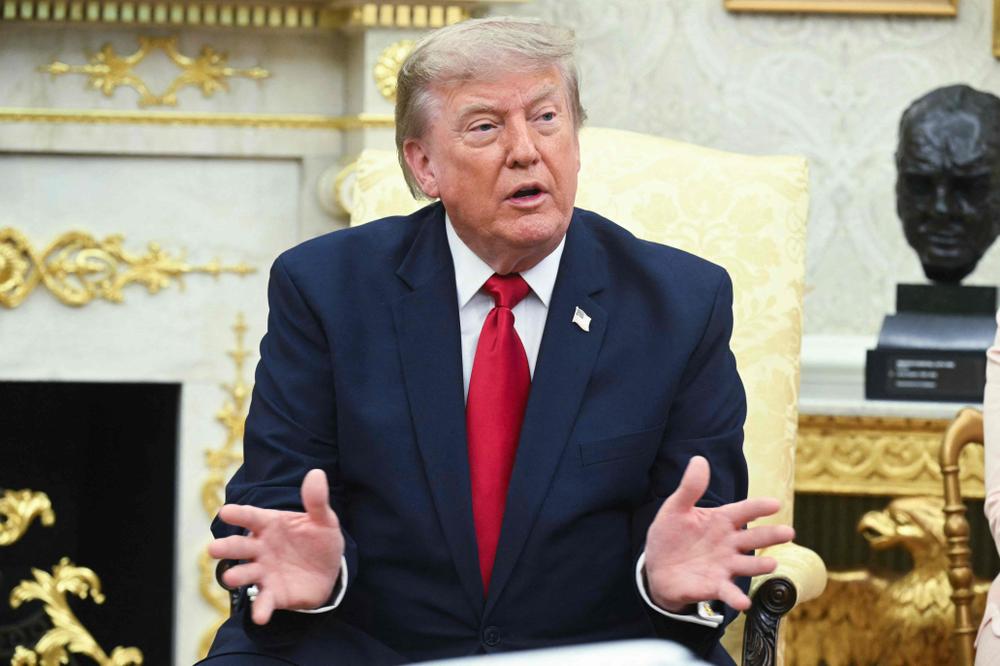 Donald Trump à la Maison Blanche, à Washington, le 14 juillet 2026. - SAUL LOEB/AFP