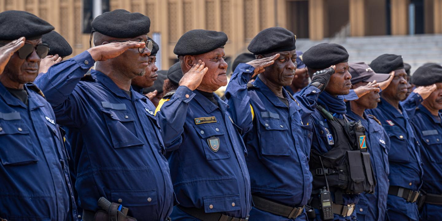 En RDC, un policier sur deux n’existe pas