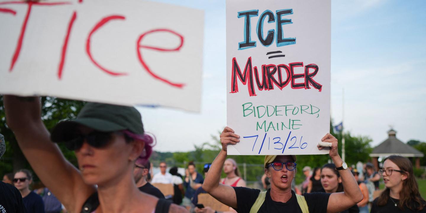Etats-Unis : ICE, la police fédérale de l’immigration, fait une nouvelle victime et provoque la colère dans le Maine