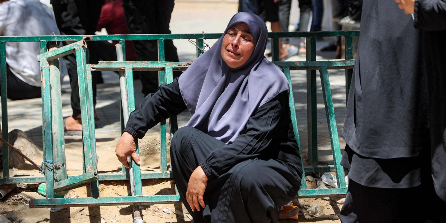 Gaza : huit morts après une frappe israélienne sur un commissariat