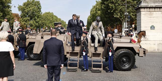 EN DIRECT, 14-Juillet : la Légion étrangère défile à son tour, avant les hélicoptères et les chars
