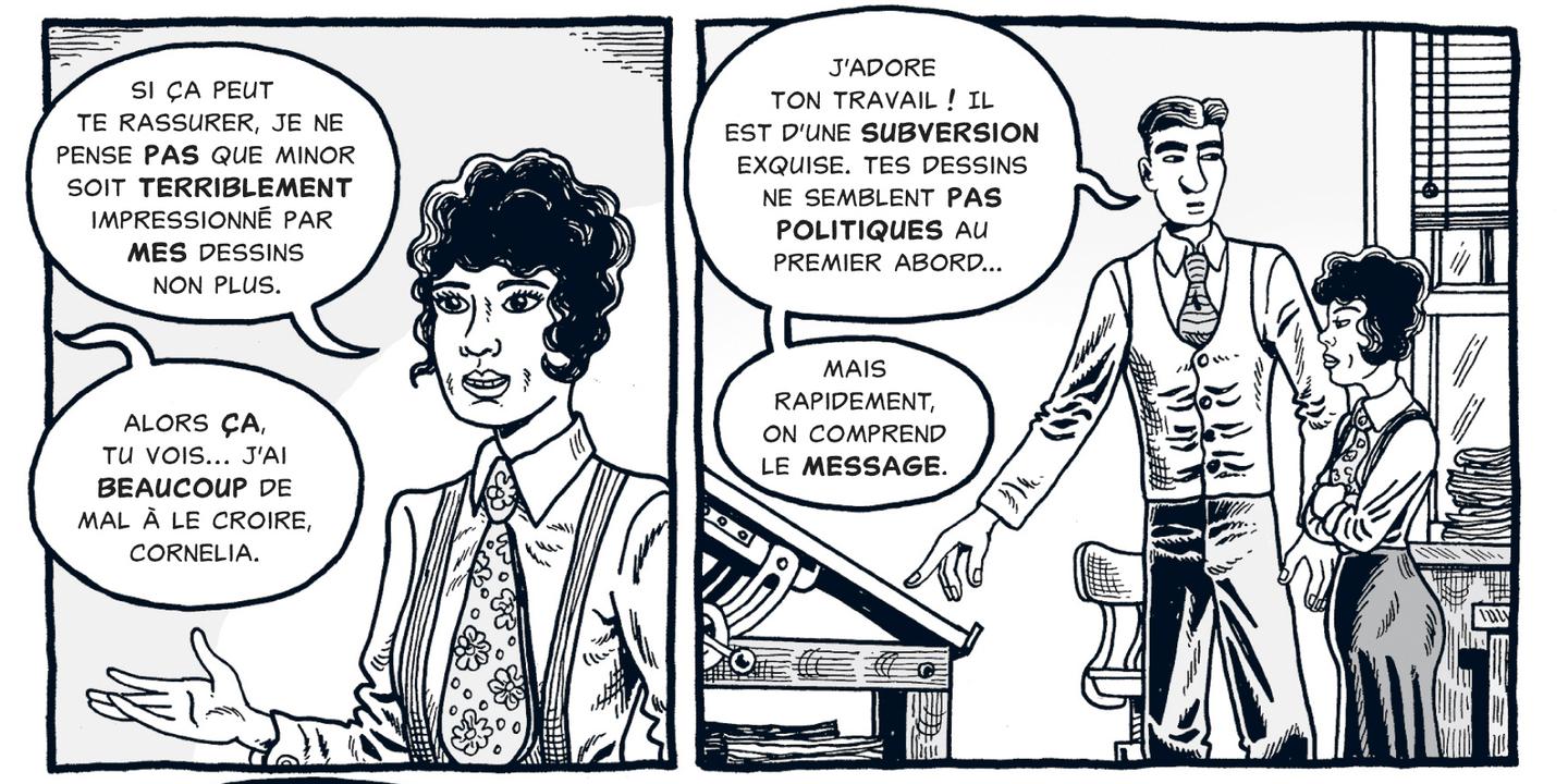 Derf Backderf dépeint la répression brutale des dessinateurs américains en 1917