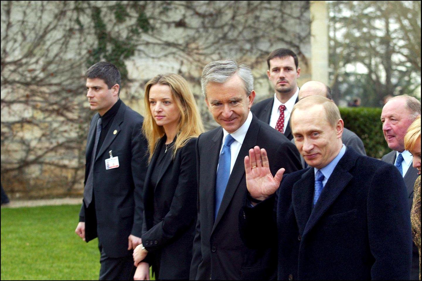Bernard Arnault's business-first strategy with foreign heads of state, from Trump to Putin