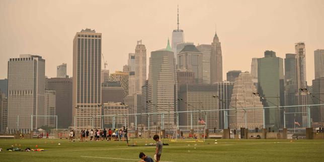 La fumée des incendies au Canada se répand dans le nord-est des Etats-Unis, inquiétudes avant la finale de la Coupe du monde