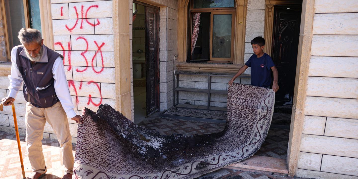 Cisjordanie : mosquée incendiée dans une attaque de colons