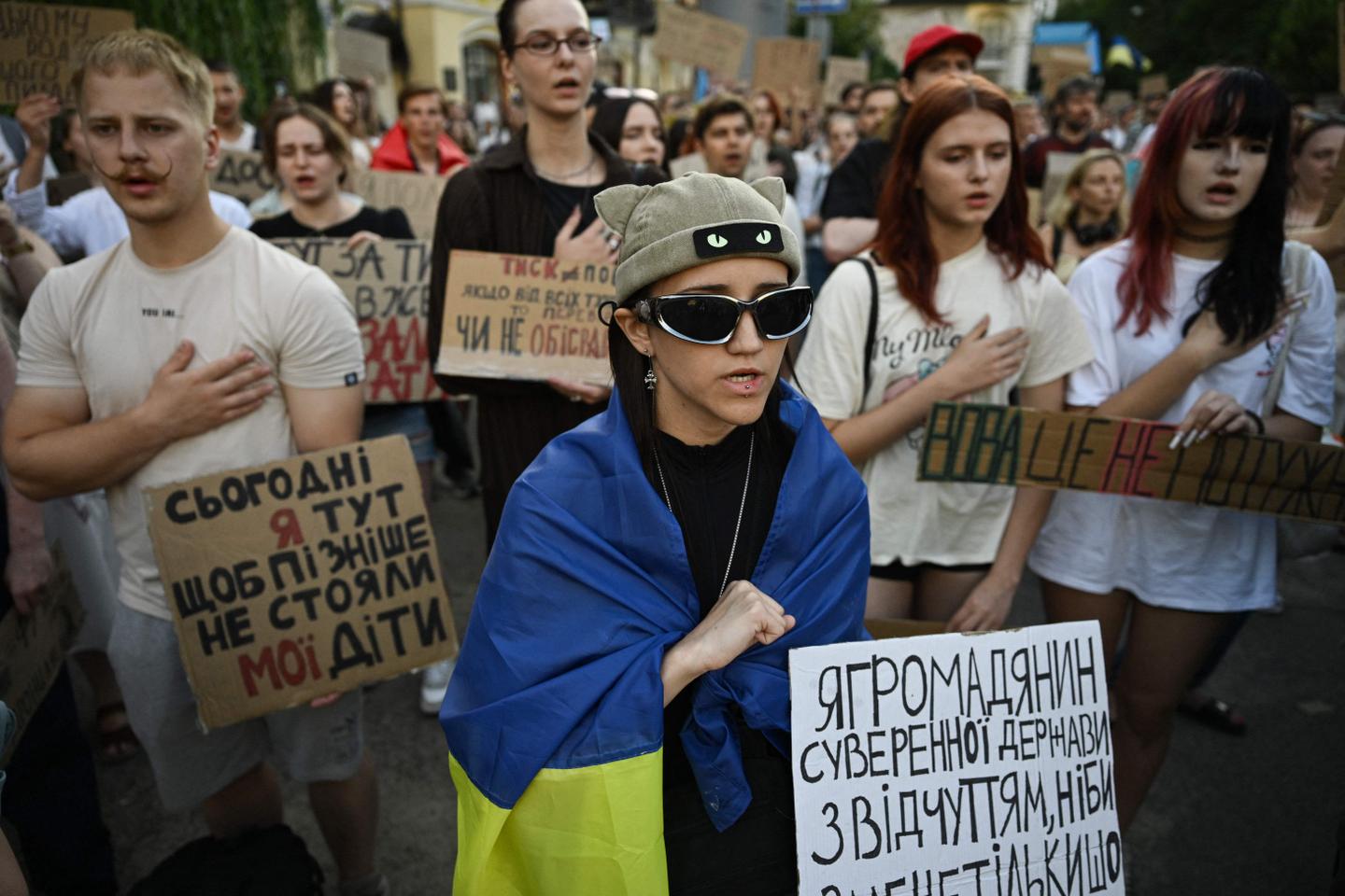 A show of strength from Ukrainian society