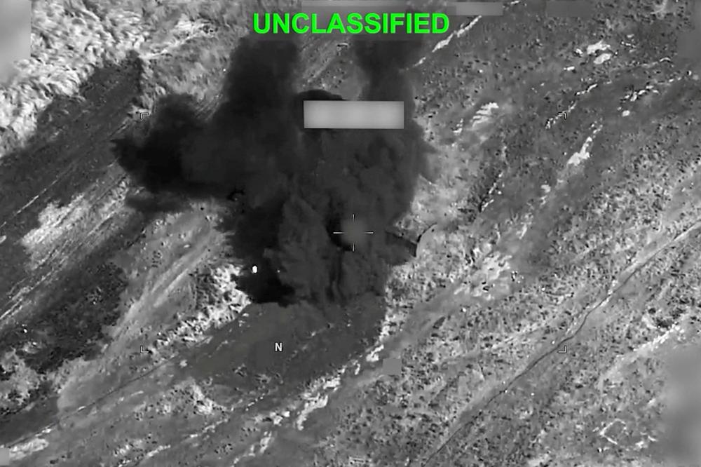 
Location and date could not be verified.
No earlier version of the video found posted online before July 19. - COMMANDEMENT CENTRAL DES ÉTATS-UNIS VIA REUTERS