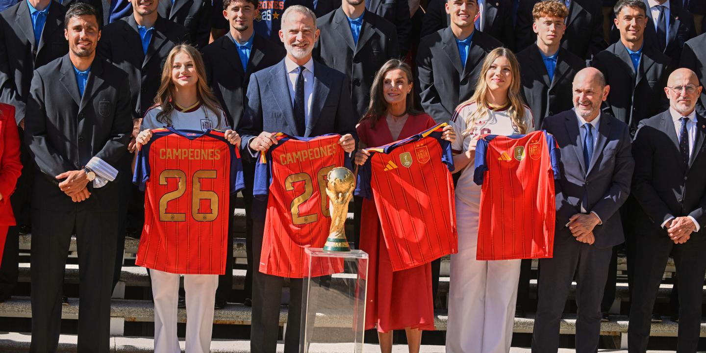 Coupe du monde 2026 : la Roja reçue par le roi Felipe VI